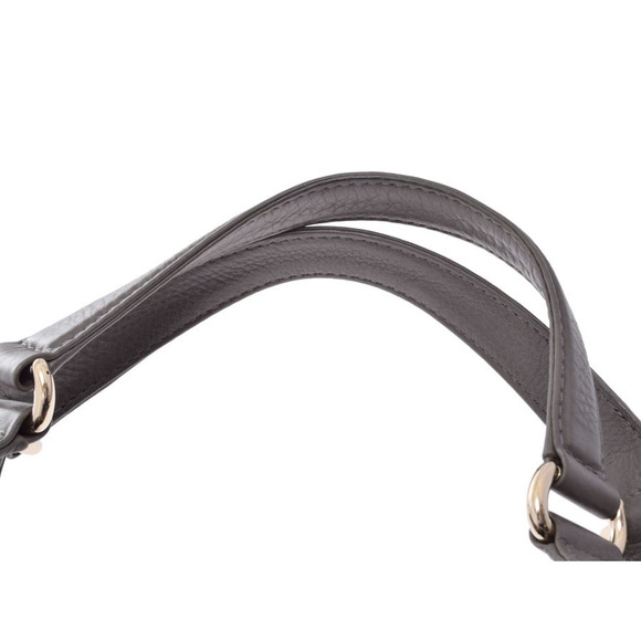 Gucci Python Handbag Grey Leather - Picture 4 of 12